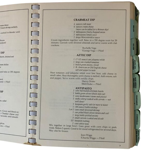 The Frontier Airlines Family Cookbook Spiral-Bound by Pilots Wives Club 1979 - Picture 6 of 15